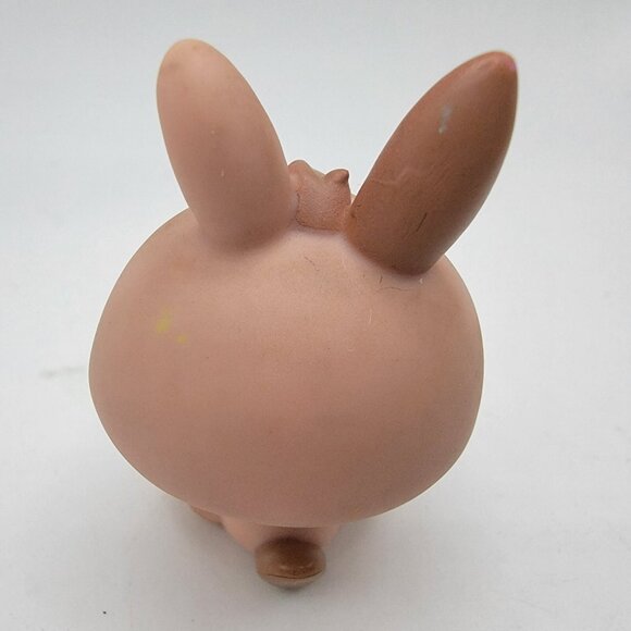 Lps Purple Stripe Bunny Green Star Eyes Authentic‎ Pet - Picture 2 of 2